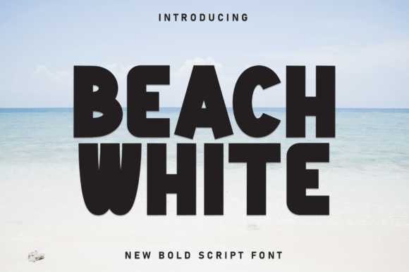 Beach White: The Perfect Display Font for Relaxed Editorial Design