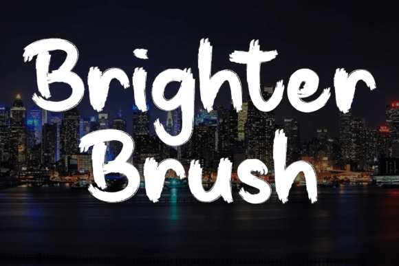 Brighter Brush: The Display Typeface for Modern Campaigns