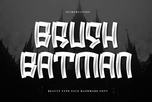 Brush Batman: The Casual Display Font for Polished Brand Identity