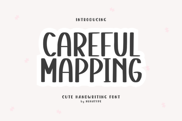 Careful Mapping: The Perfect Display Font for Small Business Branding
