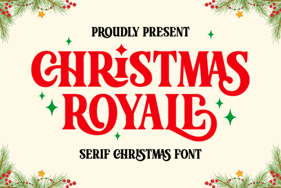 Christmas Royale: The Premium Serif Display Font for Holiday Campaigns