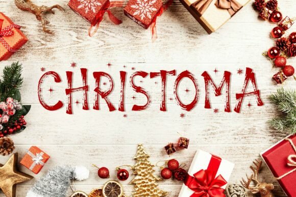 Christoma: The Ultimate Gothic Brush Display Font