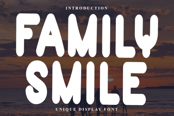 Family Smile: The Playful Typeface for Modern Editorial Design