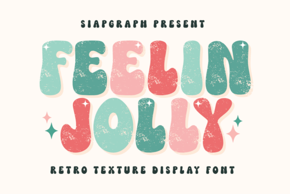 Feelin Jolly: The Retro Display Font for Holiday Branding