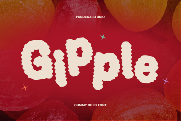 Gipple: A Chewy Display Font for Playful Editorial Design