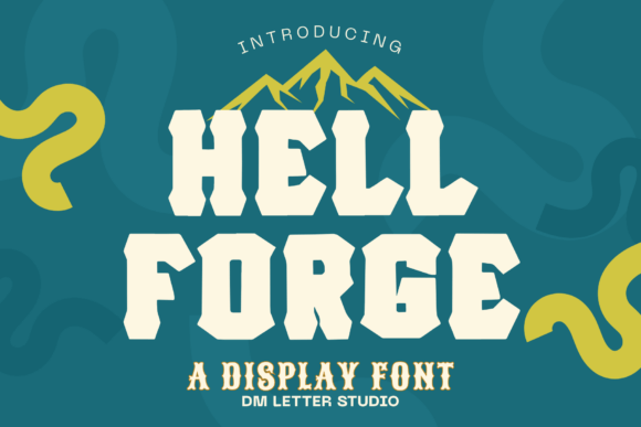 Hell Forge: The Ultimate Heavy Display Font for Bold Projects