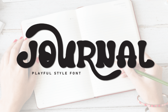 Journal: The Handwritten Display Font for Scroll-Stopping Visuals