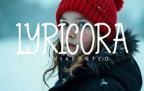 Lyricora: The Playful Display Font for Modern Design