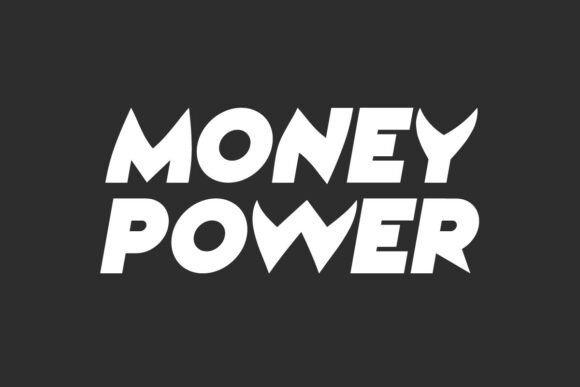 Money Power: The Bold Typeface for High-Impact Marketing