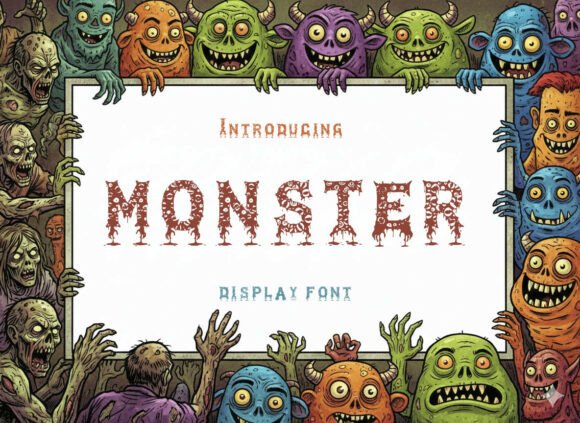 Monster Bold: The Premium Display Font for Standout Craft Branding