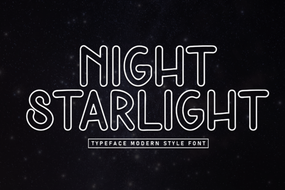 Night Starlight: The Modern Display Font for Polished Branding