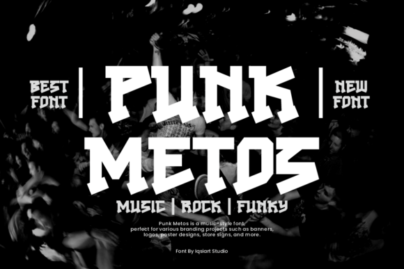 Punk Metos: The Bold Display Font for High-Impact Campaigns