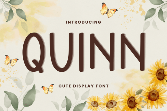 Quinn: A Handwritten Display Font for Editorial Design