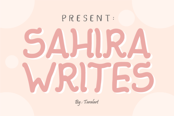 Sahira Writes: The Perfect Display Font for Handmade Brands