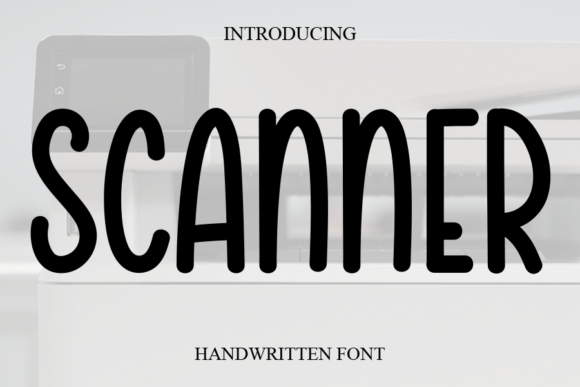 Scanner Font Review for Handmade Brands and Labels