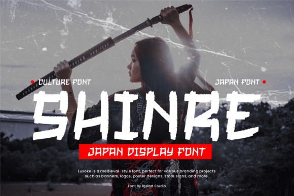 Shinre Font: Elevate Your Brand Identity with Unique Display Type