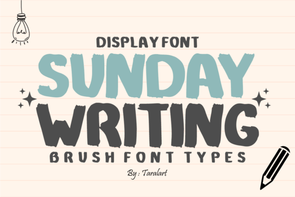 Sunday Writing: The Bold Display Typeface for Campaign Success