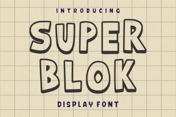Super Blok: The Playful Typeface That Transforms Small Business Branding